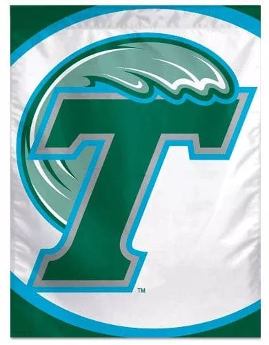 Tulane Green Wave Banner Throwback House Flag
