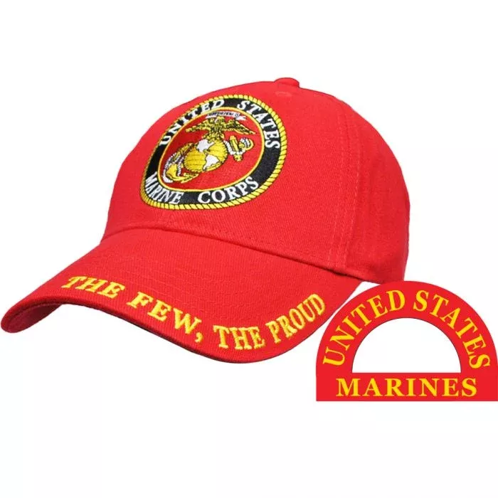 U.S. Marine Corps Hat – Red