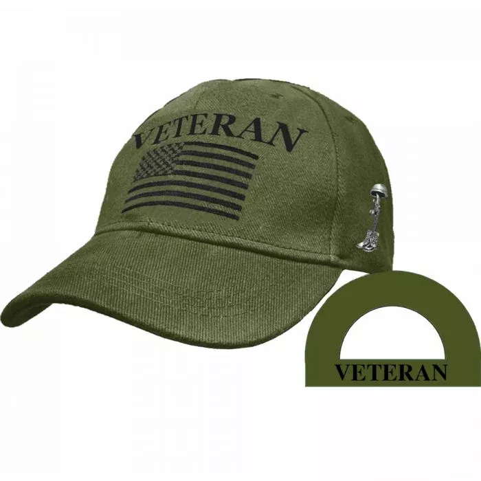 U.S. Veteran Hat - Olive