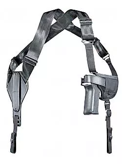 Uncle Mike's Plain Black Nylon Shoulder Holster 8705 AM#5