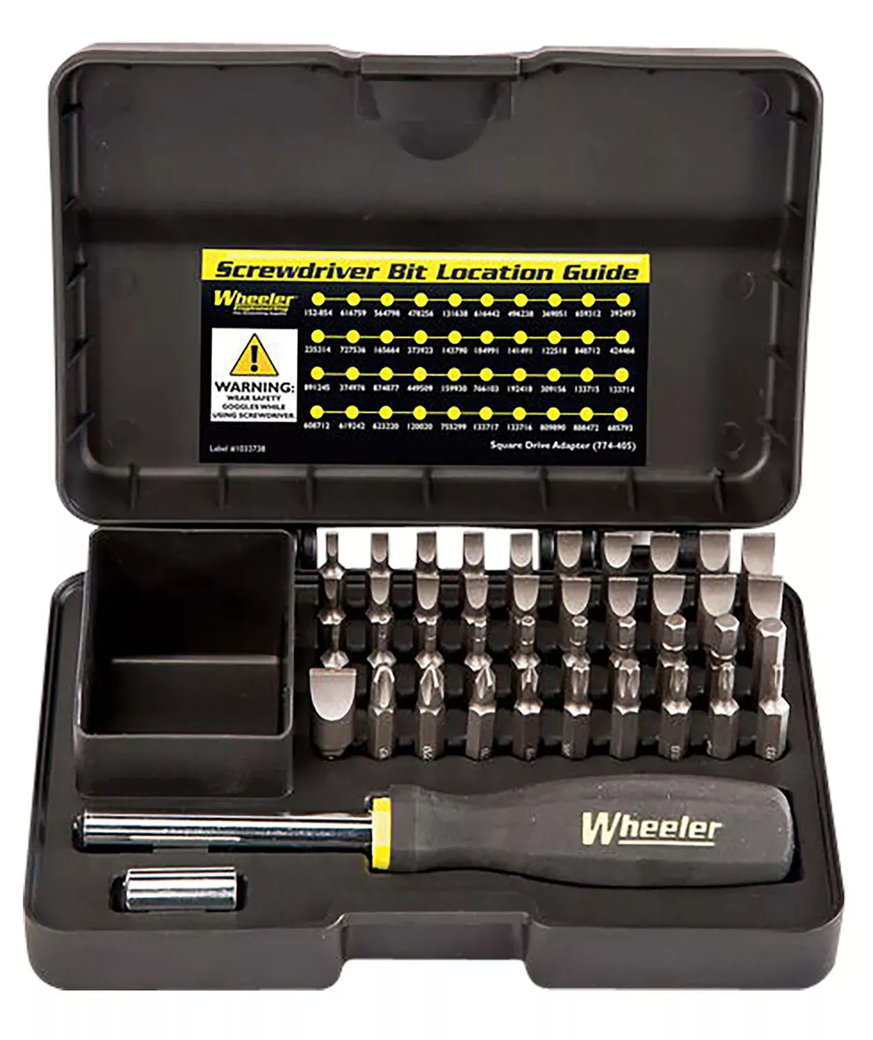 Wheeler 43-Piece Gunsmithing Screwdriver Set