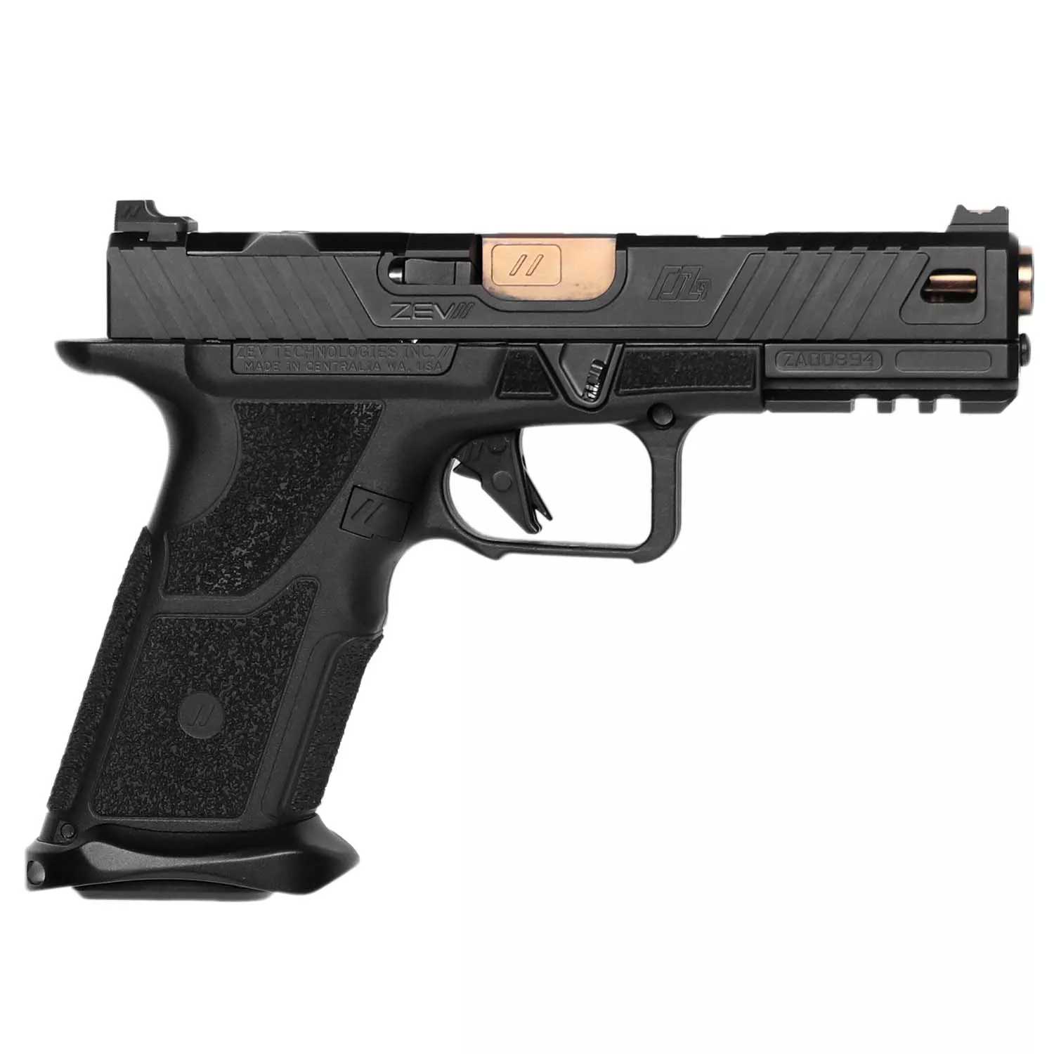 ZEV OZ9 BLK/Bronze – 9mm — Delta Mike Ltd
