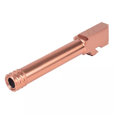 ZEV Technologies Pro Threaded Barrel – 9MM, For Glock 19 (Gen1-5), Bronze Finish